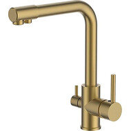 Смеситель для кухни Ledeme L4055Y-3, золото фото 