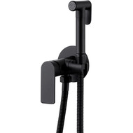 Набор для гигиенического душа Abber Weiss Insel AF8025B, черный матовый фото 