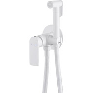 Набор для гигиенического душа Abber Weiss Insel AF8025W, белый фото 