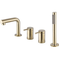 Смеситель для ванны Abber Emotion AF8813G, золото матовое, Цвет производителя: золото матовое фото 