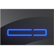 Кнопка смыва Am.Pm Touchless Pro I0450A38, стекло, черный фото 