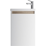 Тумба подвесная с раковиной Am.Pm X-Joy 45 см M85AFHX0451WG, белый глянцевый фото 