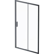 Дверь душевая Am.Pm Gem Solo 120х195 см W90G-120-1-195BT, черный/прозрачное фото 