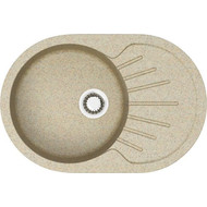 Кухонная мойка Azario Flora CS00079915, песочный, Цвет производителя: песочный фото 