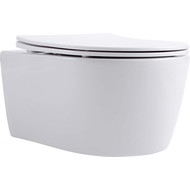 Унитаз подвесной безободковый Aquatek Европа AQ1106-00 с крышкой микролифт фото 