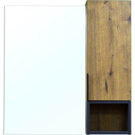 Зеркало-шкаф Azario Gris 90 см CS00080416, дуб веллингтон фото 