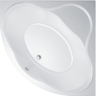 Ванна акриловая Тритон Грация 140x140 см с каркасом фото 