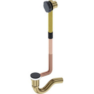 Сифон для ванны Timo 8004/03, чёрный фото 