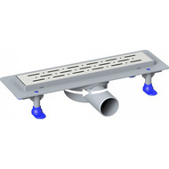 Трап Loranto Prime Line 60 см 4023.0Y050K.060.1, хром (под плитку), Цвет производителя: хром, Размер трапа: 600 фото 