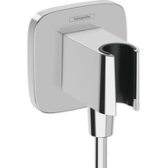 Шланговое подсоединение с держателем Hansgrohe FixFit Porter Q 26887000 фото 