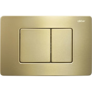 Кнопка смыва Abber AC0120MMG, золото матовое фото 
