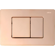 Кнопка смыва Abber AC0120RG, золото розовое фото 