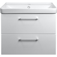 Тумба подвесная с раковиной Azario Ника 70 см CS00080144, белый матовый фото 