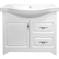 Тумба напольная с раковиной Стиль Janet 80 см фото 