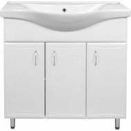 Тумба напольная с раковиной Стиль Коралл 80 см фото 