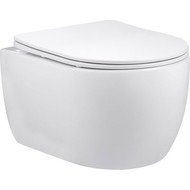 Унитаз подвесной безободковый Vincea Evo VT1-34S с крышкой микролифт фото 