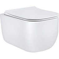 Унитаз подвесной безободковый Vincea Form VT1-35 с крышкой микролифт фото 