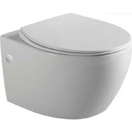 Унитаз подвесной безободковый Vincea Intero VT1-21 с крышкой микролифт фото 