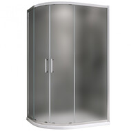 Душевое ограждение Abber Schwarzer Diamant 120x90 см AG01129M, хром/матовое фото 