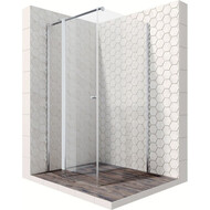 Душевое ограждение Ambassador Nord 100x100 см 13011106, хром/прозрачное фото 