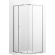 Душевое ограждение Ambassador Kingston 100 см 14011113, хром/прозрачное фото 