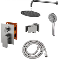 Душевая система для душа BelBagno Nova, сатин фото 