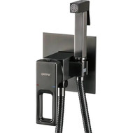 Набор для гигиенического душа Gappo G7217-9, оружейная сталь фото 