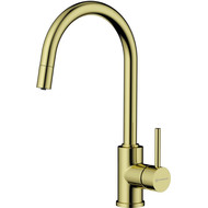 Смеситель для кухни Omoikiri Shinagawa 2 PLUS LG 4994483, светлое золото фото 