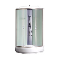 Душевая кабина Loranto 100 см CS-6610-25 F, хром/матовое фото 