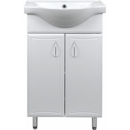 Тумба напольная с раковиной Стиль Коралл 50 см (раковина Basic) фото 