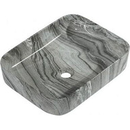 Раковина-чаша Mirsant SHELL-0619 50 см, Grey Stone фото 