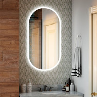 Зеркало Континент Delight Led 55 см ЗЛП458 фото 