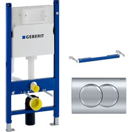 Инсталляция для подвесного унитаза Geberit Duofix Delta 458.149.21.1 фото 