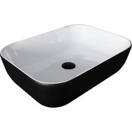 Раковина-чаша Grossman 46 см GR-4041BW, черный/белый фото 