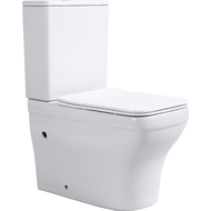 Унитаз-компакт безободковый Aquatek Амадео AQ2914-00 с крышкой микролифт фото 