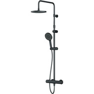 Душевая стойка с термостатом Am.Pm X-Joy F0785A422, черный, Цвет производителя: чёрный фото 