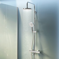 Душевая стойка с термостатом Am.Pm X-Joy F0785A500, Цвет производителя: хром фото 