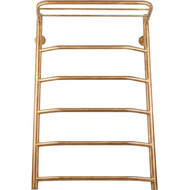 Полотенцесушитель электрический Secado Агата 3 с полкой П6 500x800 мм (возможность скрытого подключения) бронза фото 