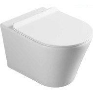 Унитаз подвесной безободковый Vincea Vito VT1-23 с крышкой микролифт фото 