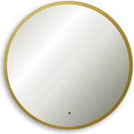 Зеркало Art&Max Sanremo 100 см AM-San-1000-DS-F-Gold, античное золото фото 