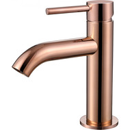 Смеситель для раковины Abber Wasser Kreis AF8110RG, розовое золото, Цвет производителя: золото фото 