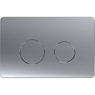 Кнопка смыва Azario AZ-8200-0083/AZ-P57-0110, хром матовый фото 