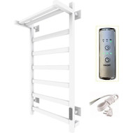 Полотенцесушитель электрический Тругор Пэк сп 20 ВГП с полкой П7 500х800 мм, белый (возможность скрытого подключения) 00-00043115 фото 