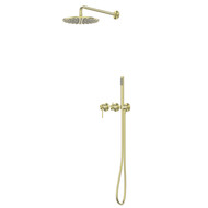 Душевая система для ванны с термостатом Abber Rund AF8750NG, никель фото 