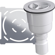Сифон для душевого поддона RGW S-020 90 мм 502402000-01 фото 