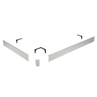 Панель для душевого поддона RGW N/ST-21 W 110x90 см 50231591-01, белый фото 