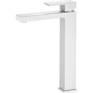 Смеситель для раковины высокий Timo Selene 3011/16F, белый матовый фото 