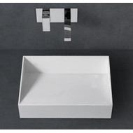 Раковина-чаша Abber Stein 60 см AS2623, белый матовый фото 