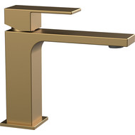 Смеситель для раковины Vincea Cube VBF-1C01BG, брашированное золото фото 