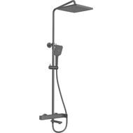 Душевая стойка Vincea Cube VSFS-1C1MB, черный фото 